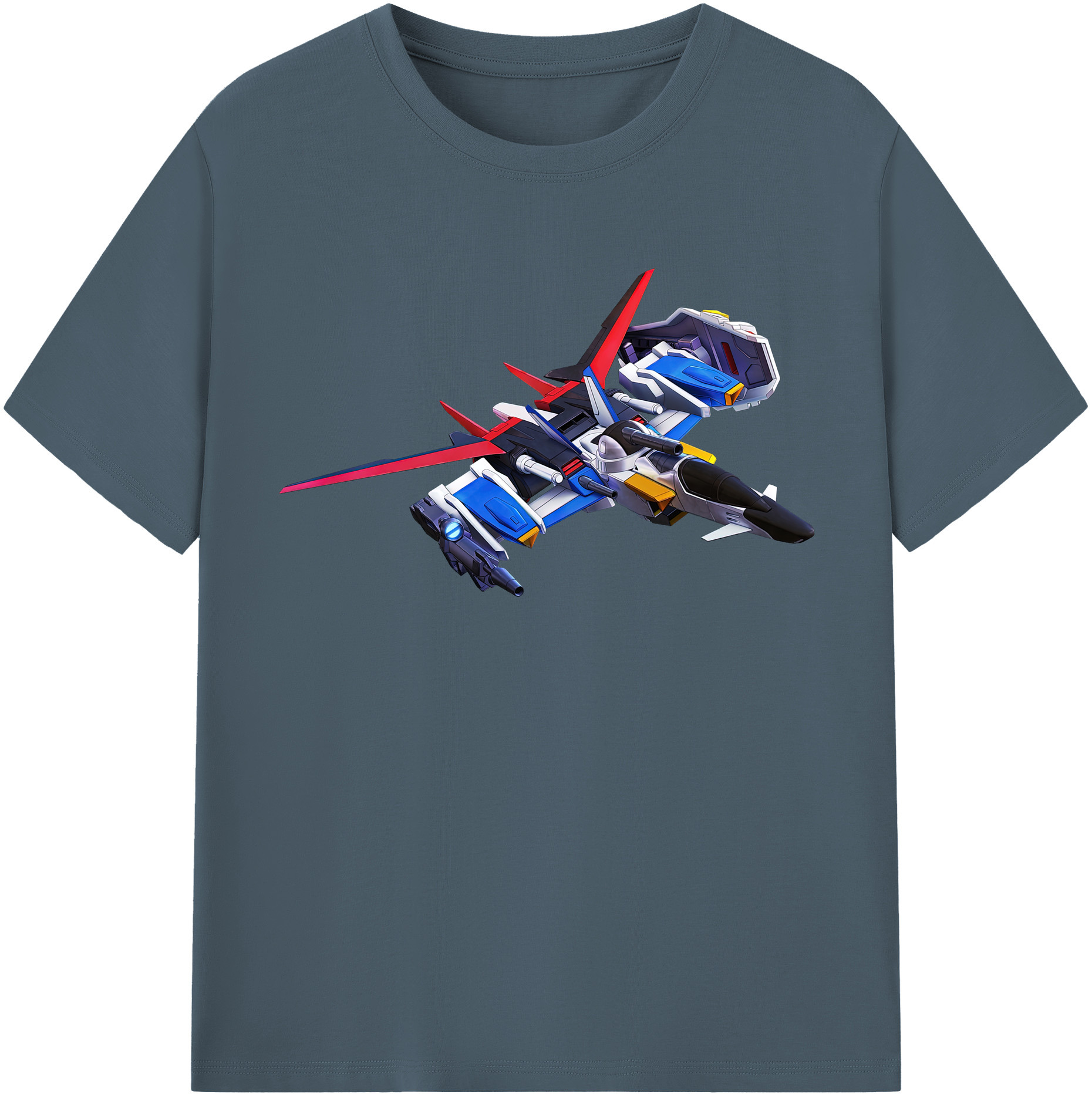 （画像用） 機動戦士ガンダム Mobile Suit Gundam 綿100％半袖Tシャツ（フロントプリント）